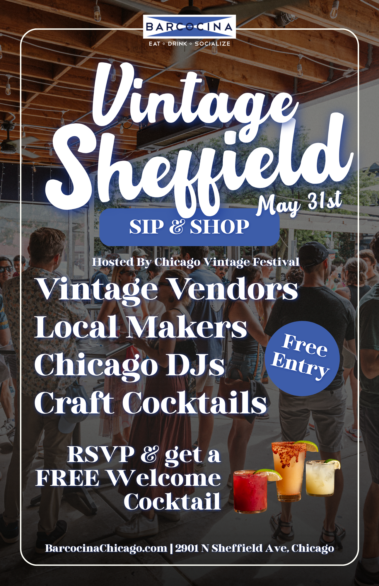 Vintage Sheffield - Sip & Shop