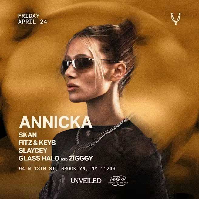 Annicka at Unveiled NY: April 24th