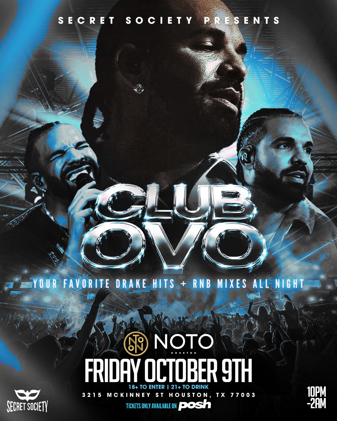 Club OVO: Your Favorite Drake Hits + RnB Mixes All Night