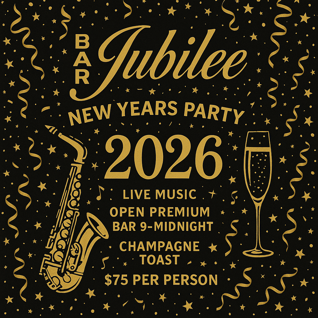 New Years Eve Party at Bar Jubilee