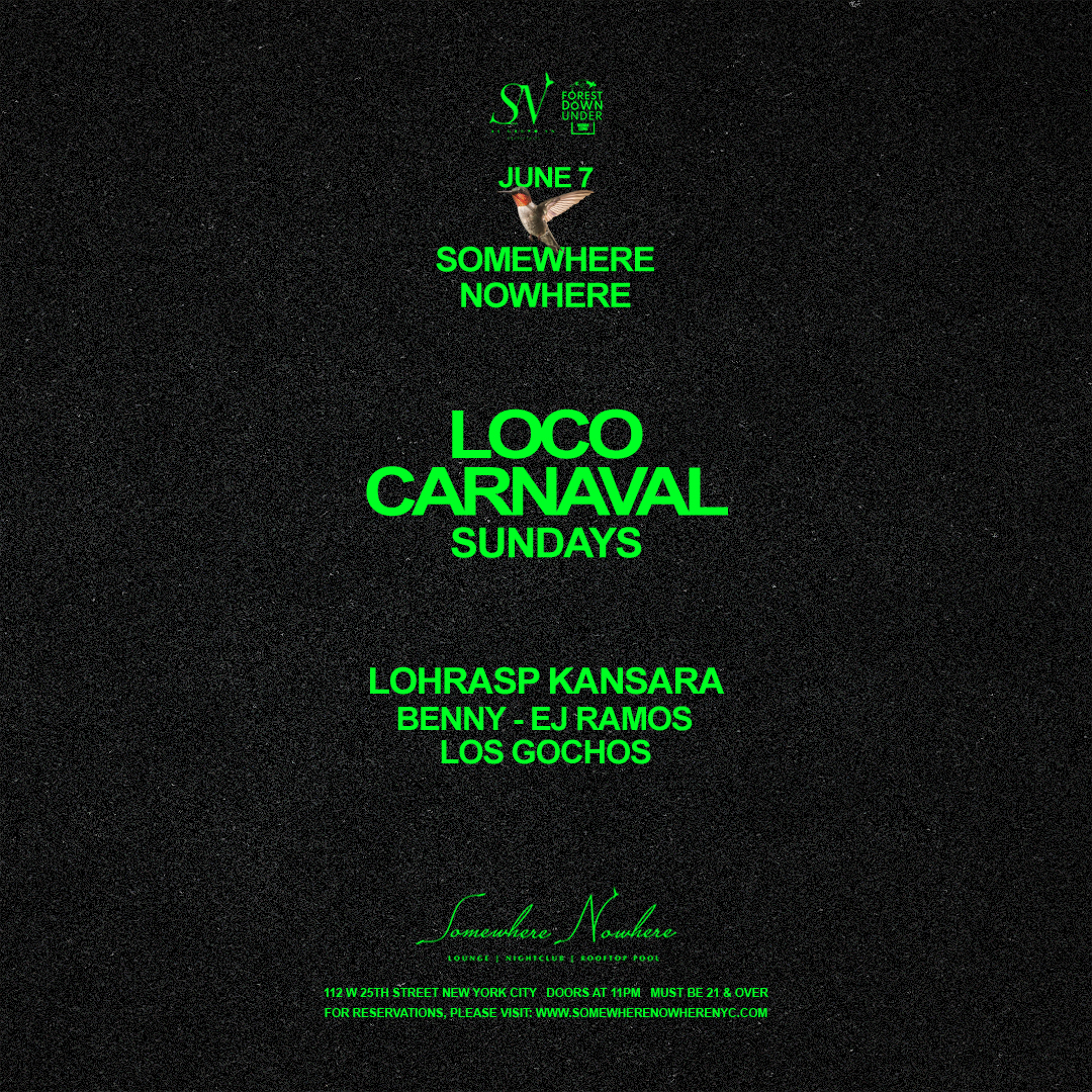 Loco Carnaval: Lohrasp Kansara, Benny, EJ Ramos,  and Los Gochos