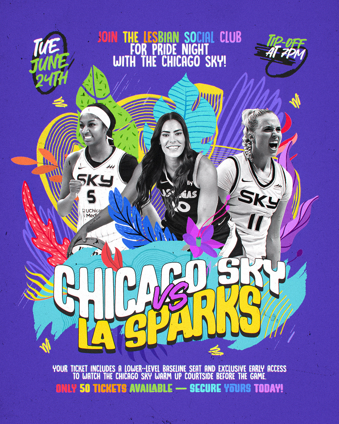Chicago Sky Pride Night