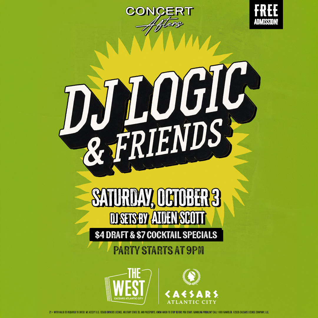 Concert Afters featuring DJ Logic & Friends at The West | AC Nightlife