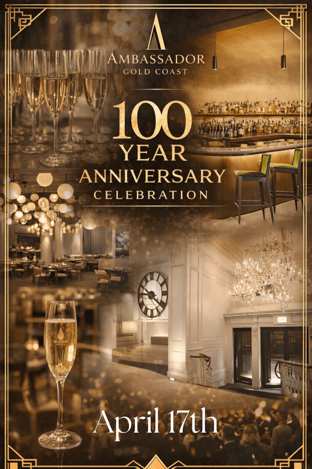 Ambassador Gold Coast 100 Year Anniversary Celebration °🥂⋆.ೃ🍾࿔*