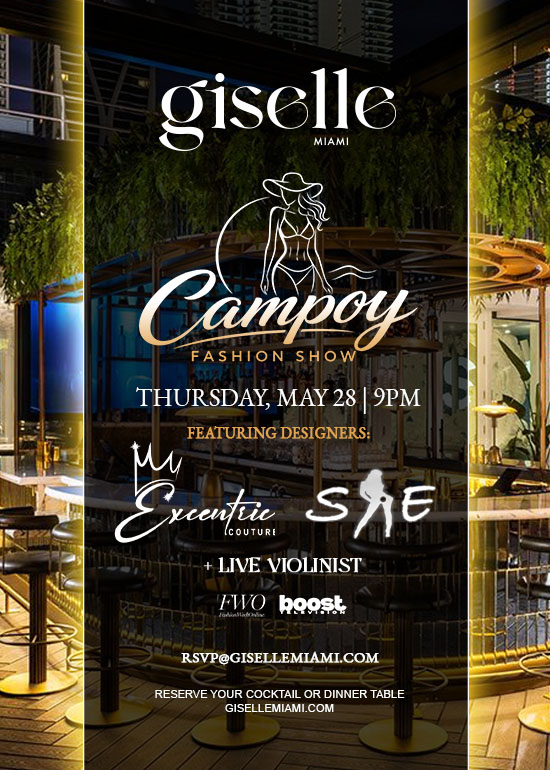 MIAMI SWIM WEEK @ GISELLE: CAMPOY FASHION SHOW
