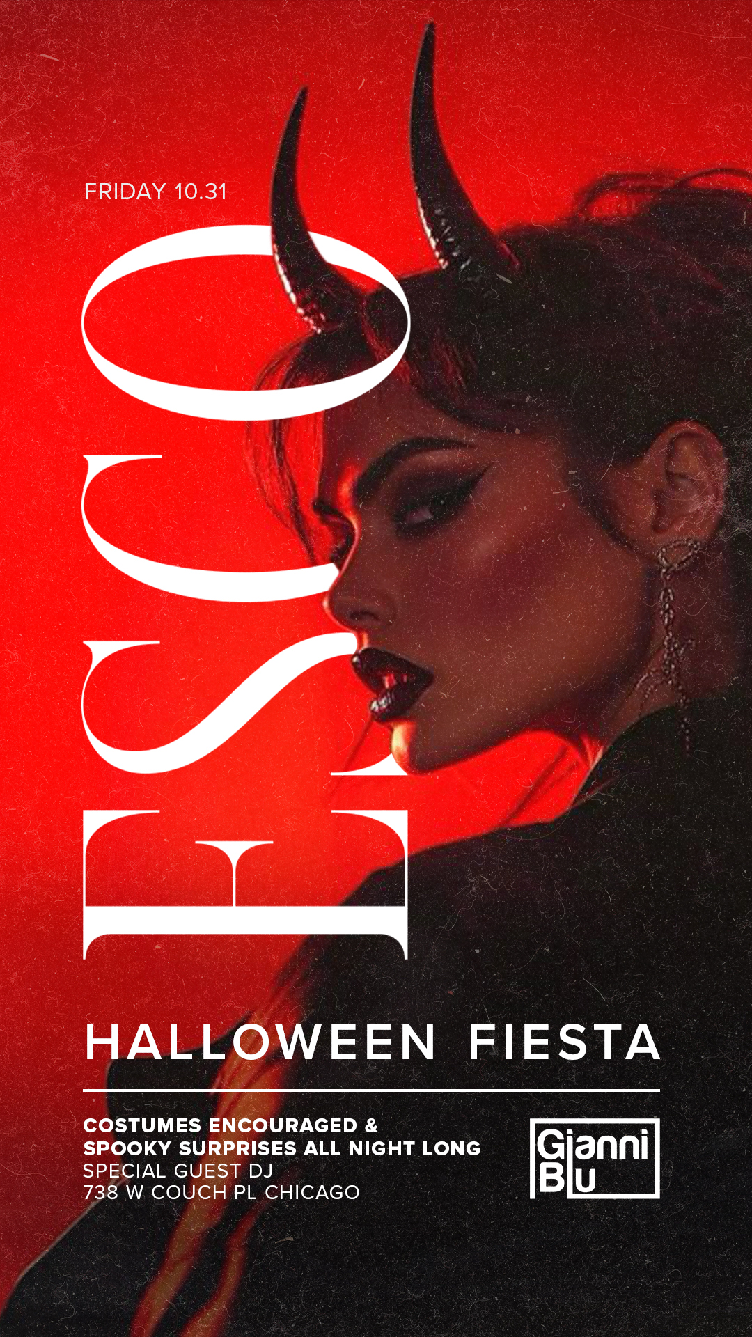 ESCO'S HAUNTED HALLOWEEN WITH GIANNI BLU