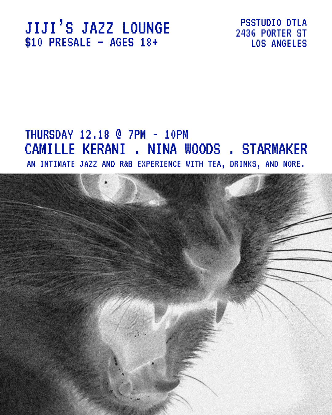 JIJI’s Jazz Lounge: Tea & Jazz