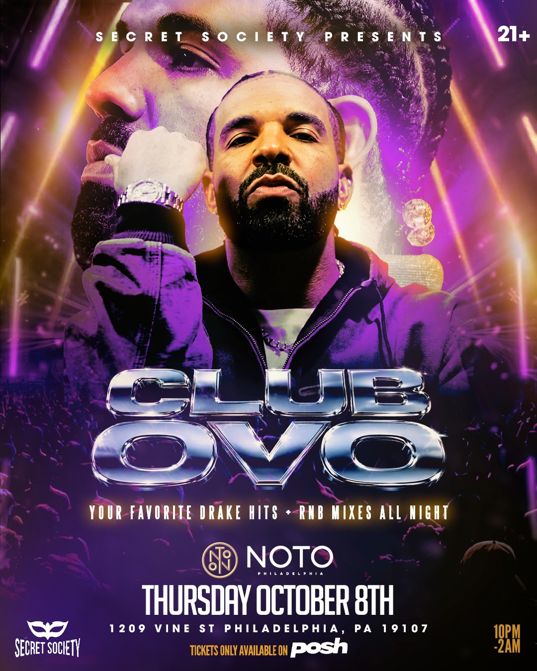 Club Ovo: Your Favorite Drake Hits + RnB Mixes All Night