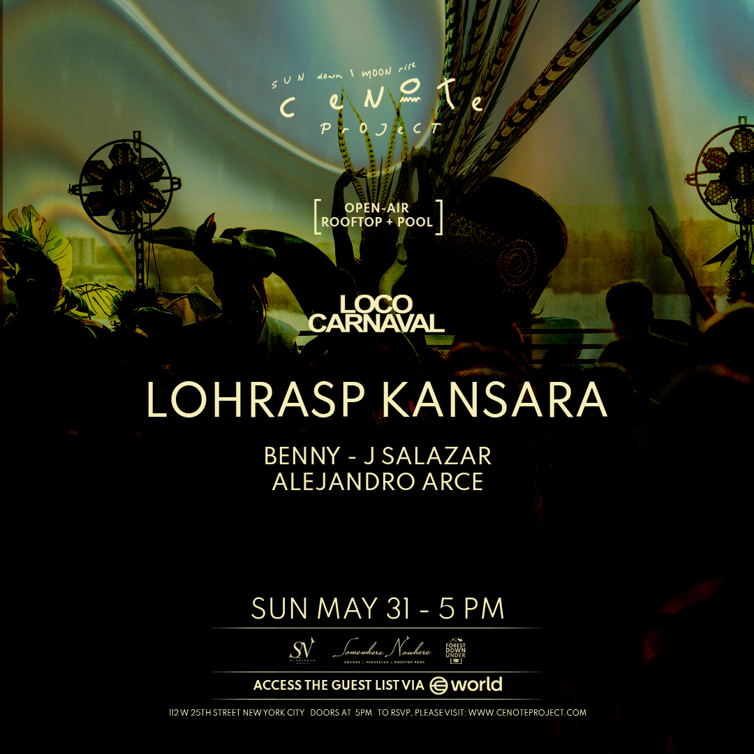 Cenote Project [Open-Air Sunset Party] x Loco Carnaval