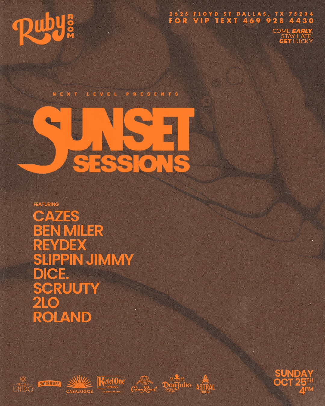 SUNSET SESSIONS - 10.25