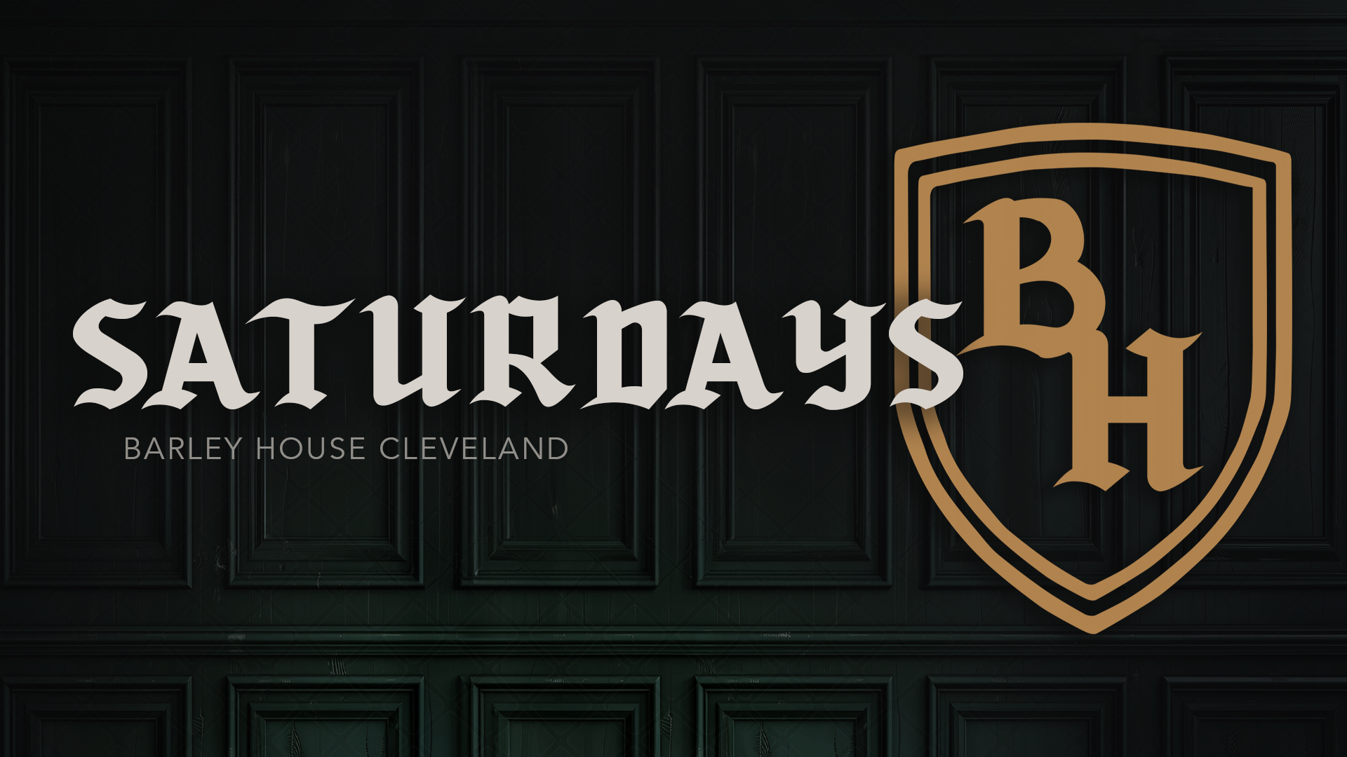 Saturday Night x Barley House