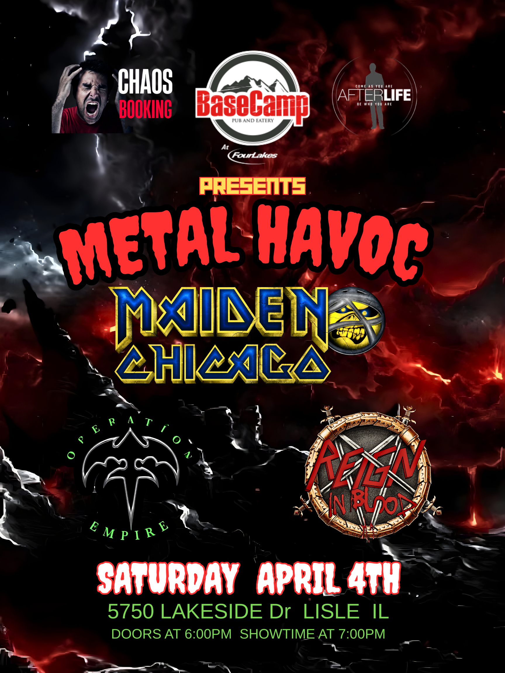 METAL MAYHEM + Late Night DJ