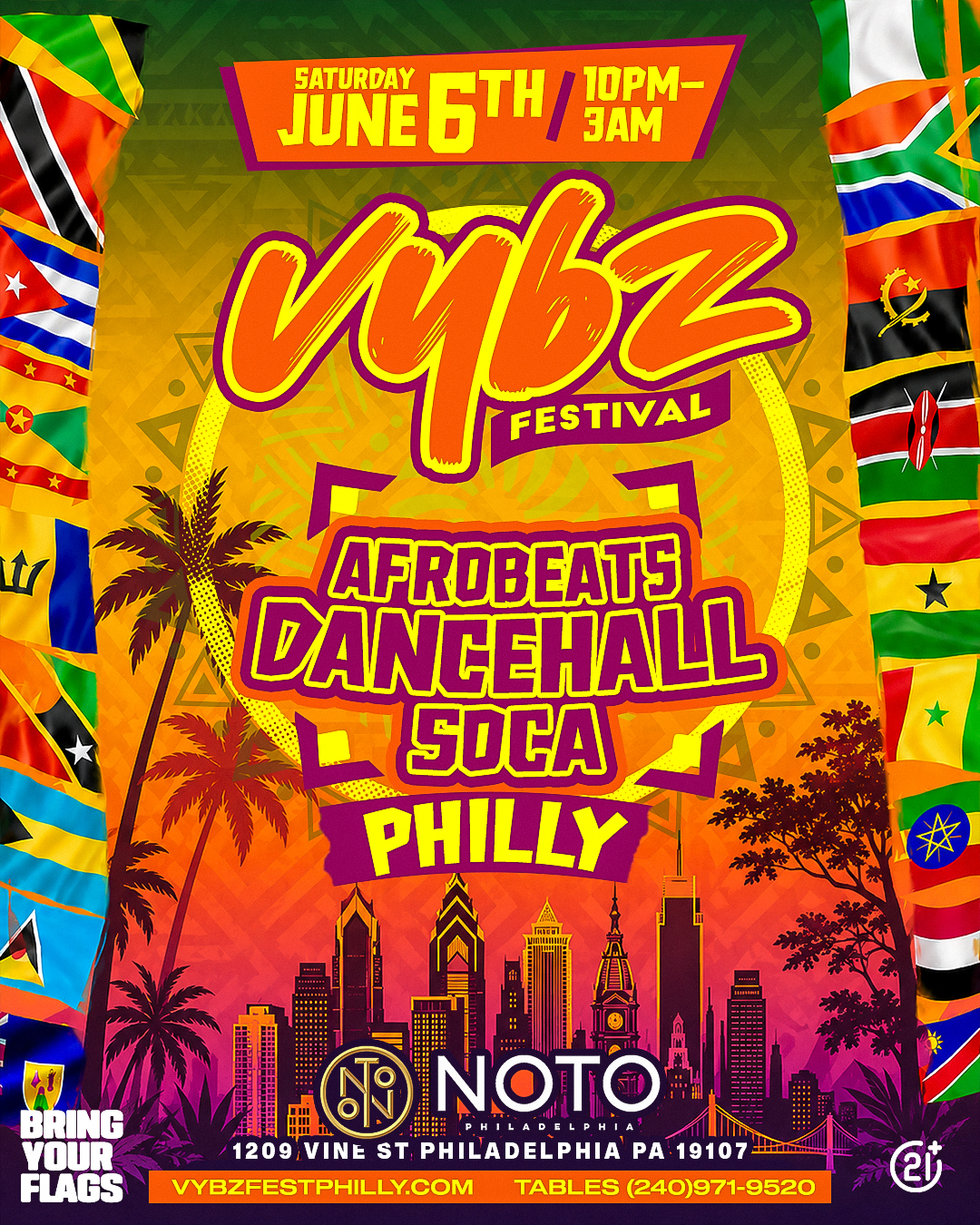 Vybz Festival: Afrobeats, Dancehall, Soca