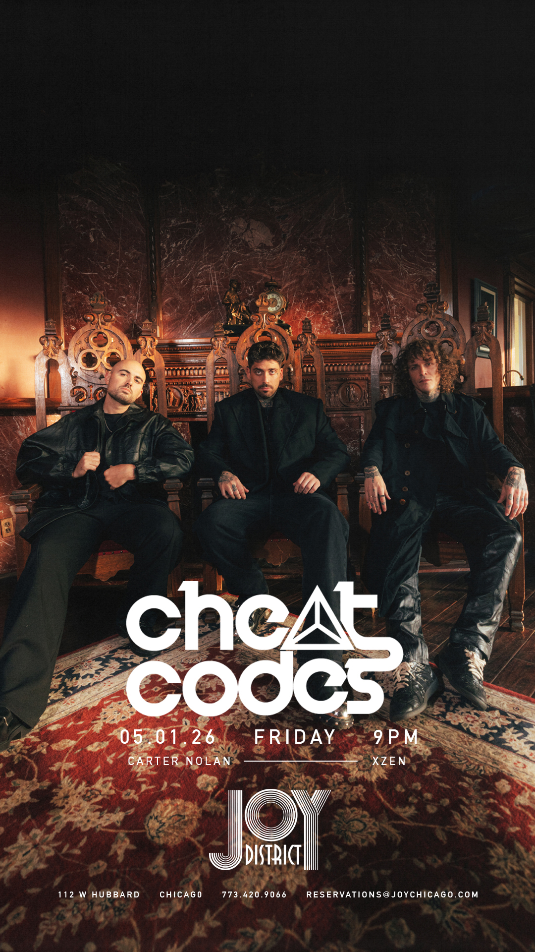 Cheat Codes @ Joy District