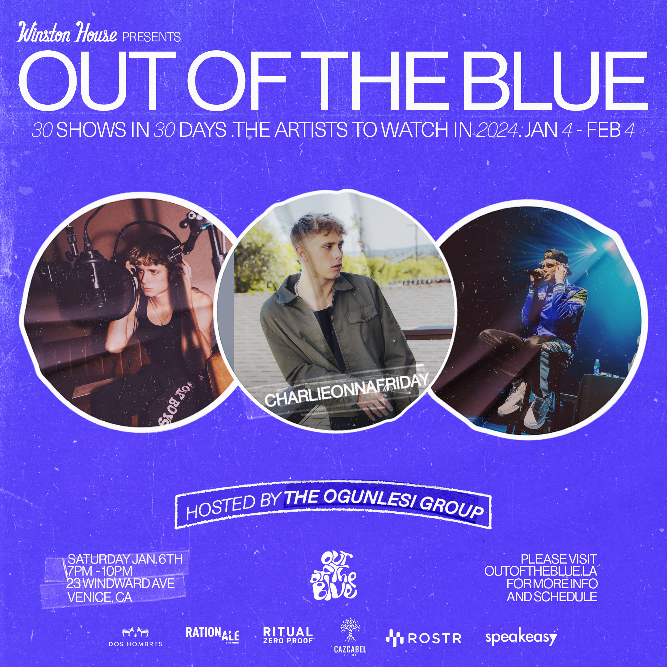 Out Of The Blue: charlieonnafriday