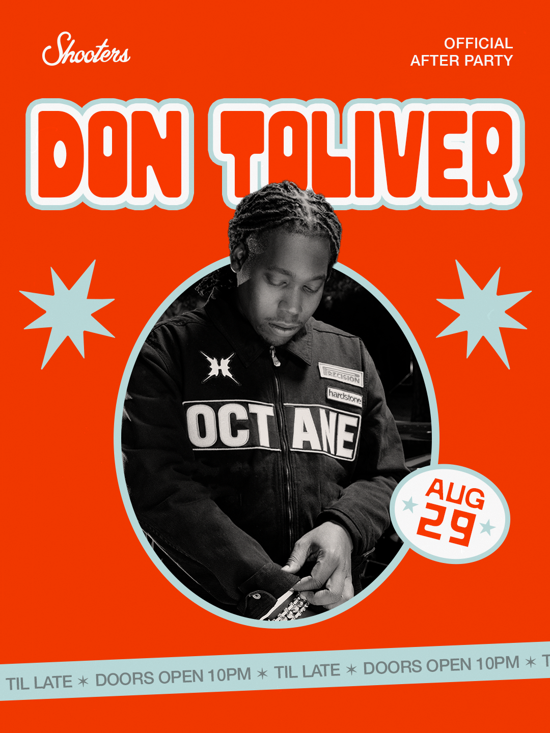 DON TOLIVER - OCTANE TOUR OFFICIAL AFTER PARTY