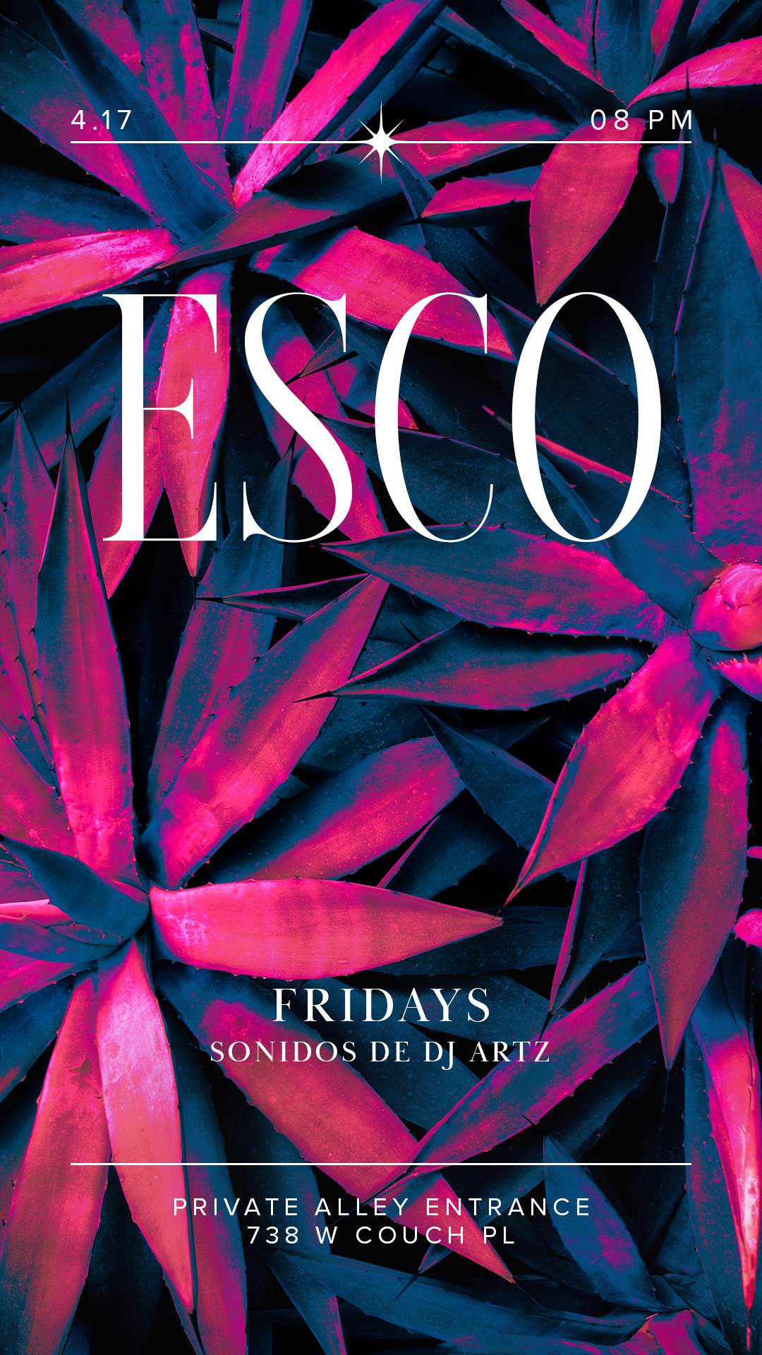 ESCO FRIDAYS with DJ ARTZ