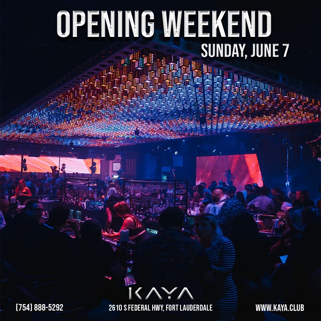 Sunday at Kaya for Opening Weekend