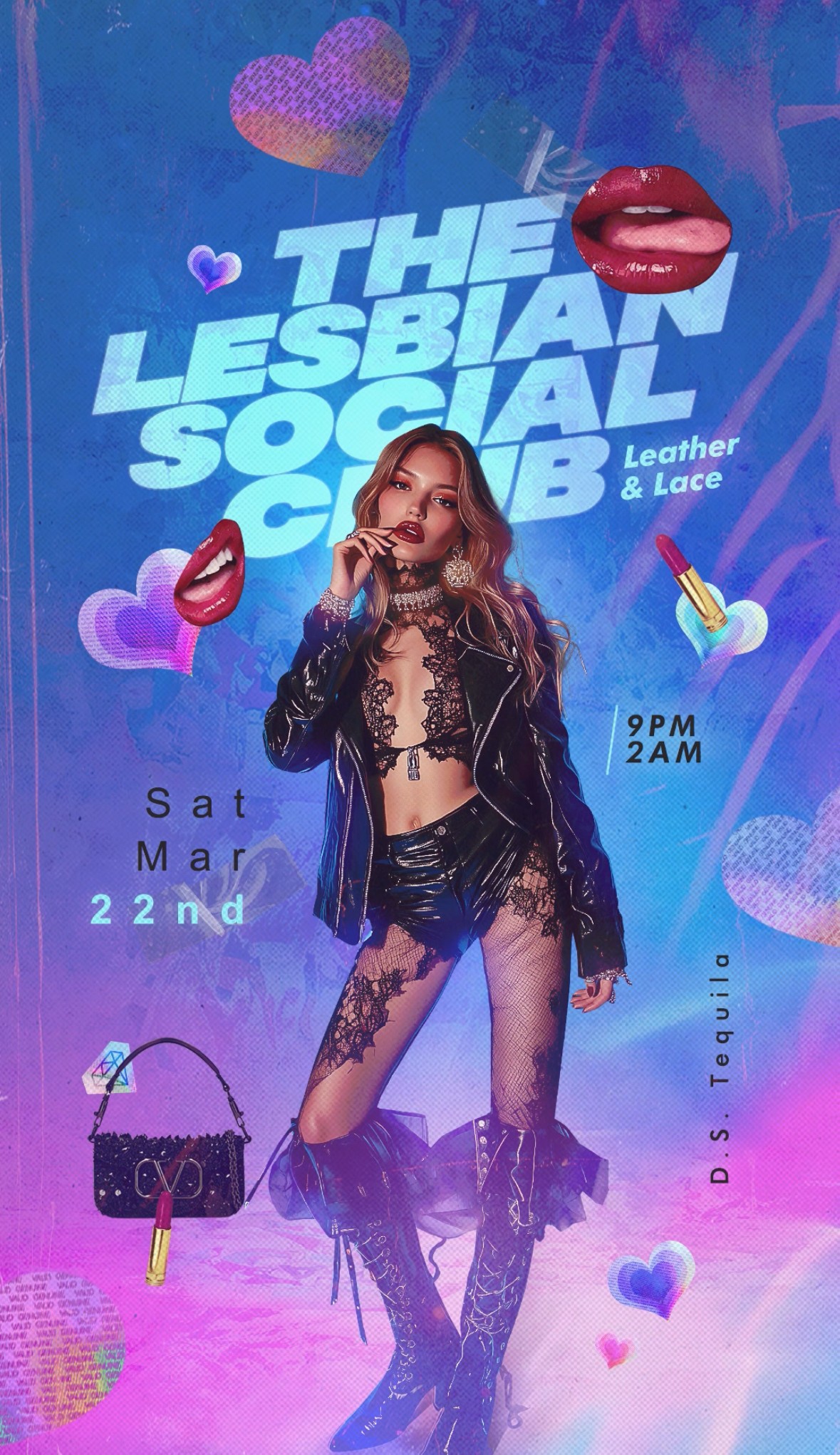 The Lesbian Social Club presents Leather & Lace