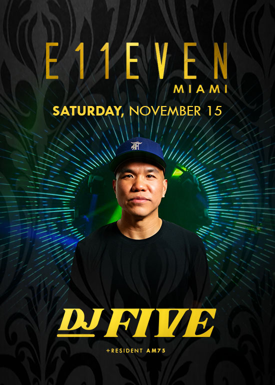 DJ FIVE SATURDAY NIGHT