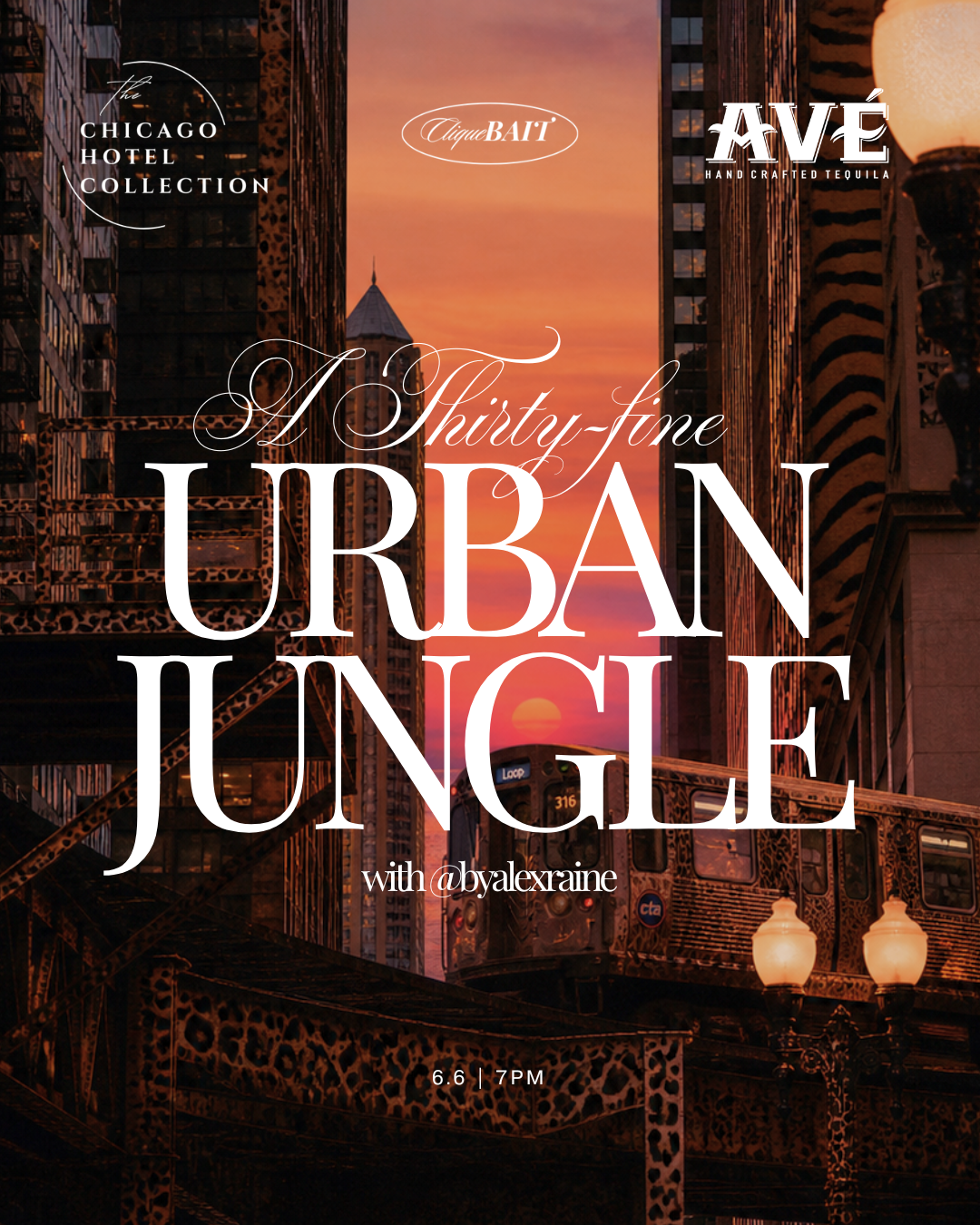URBAN JUNGLE | A Rooftop Sunset Experience with @byalexraine