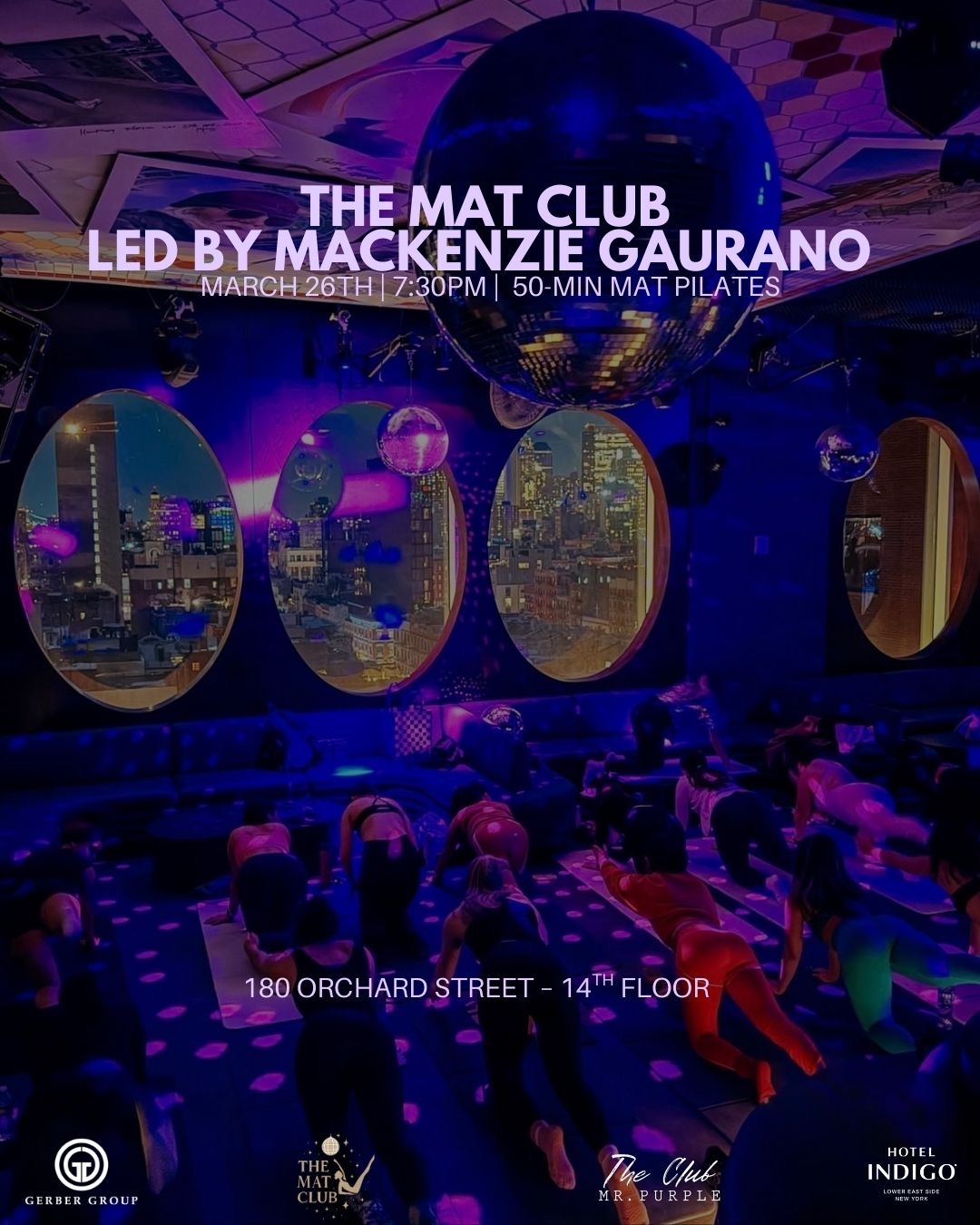 THE MAT CLUB X MR.PURPLE