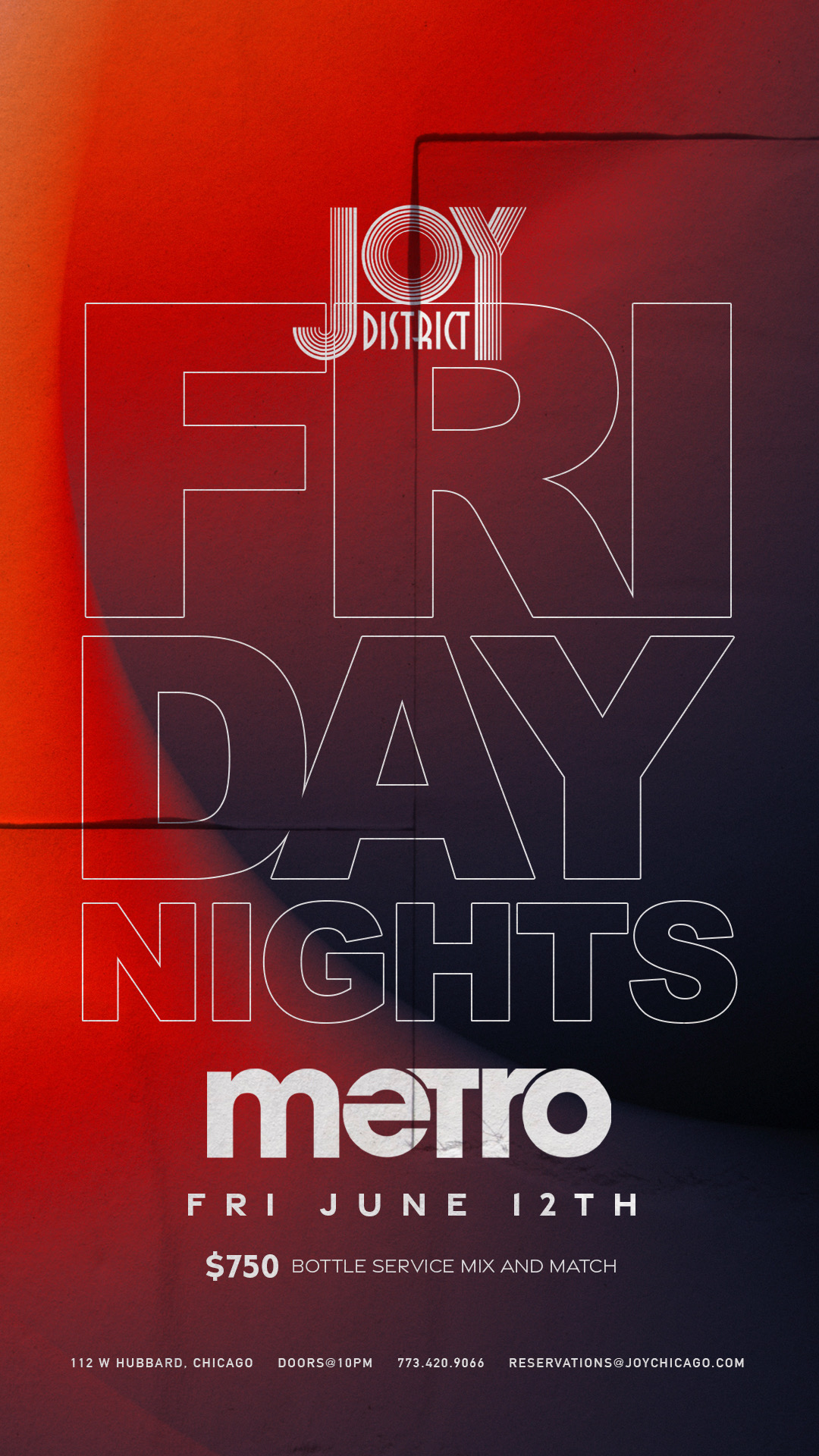 Joy District - Friday's