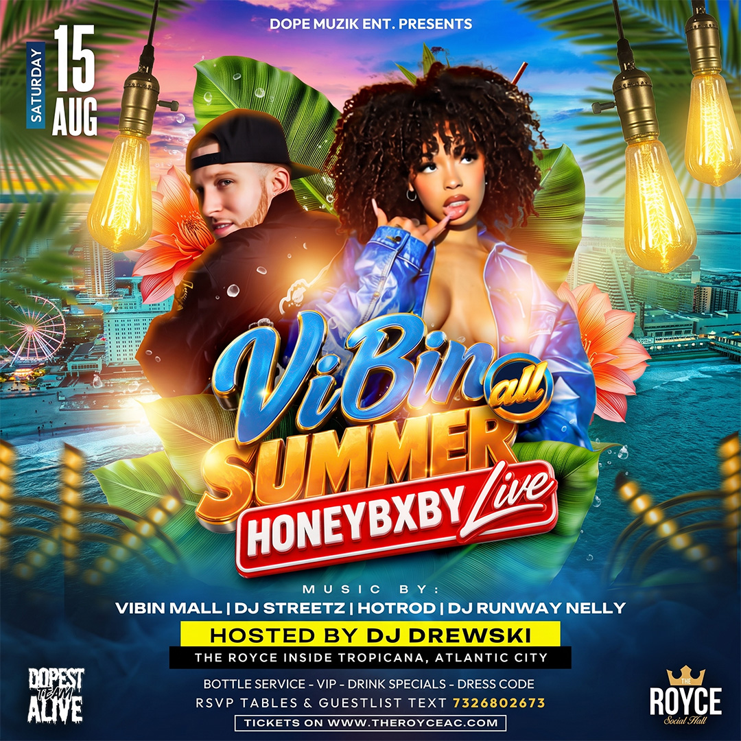 HONEY BXBY LIVE in Atlantic City | Atlantic City Nightlife