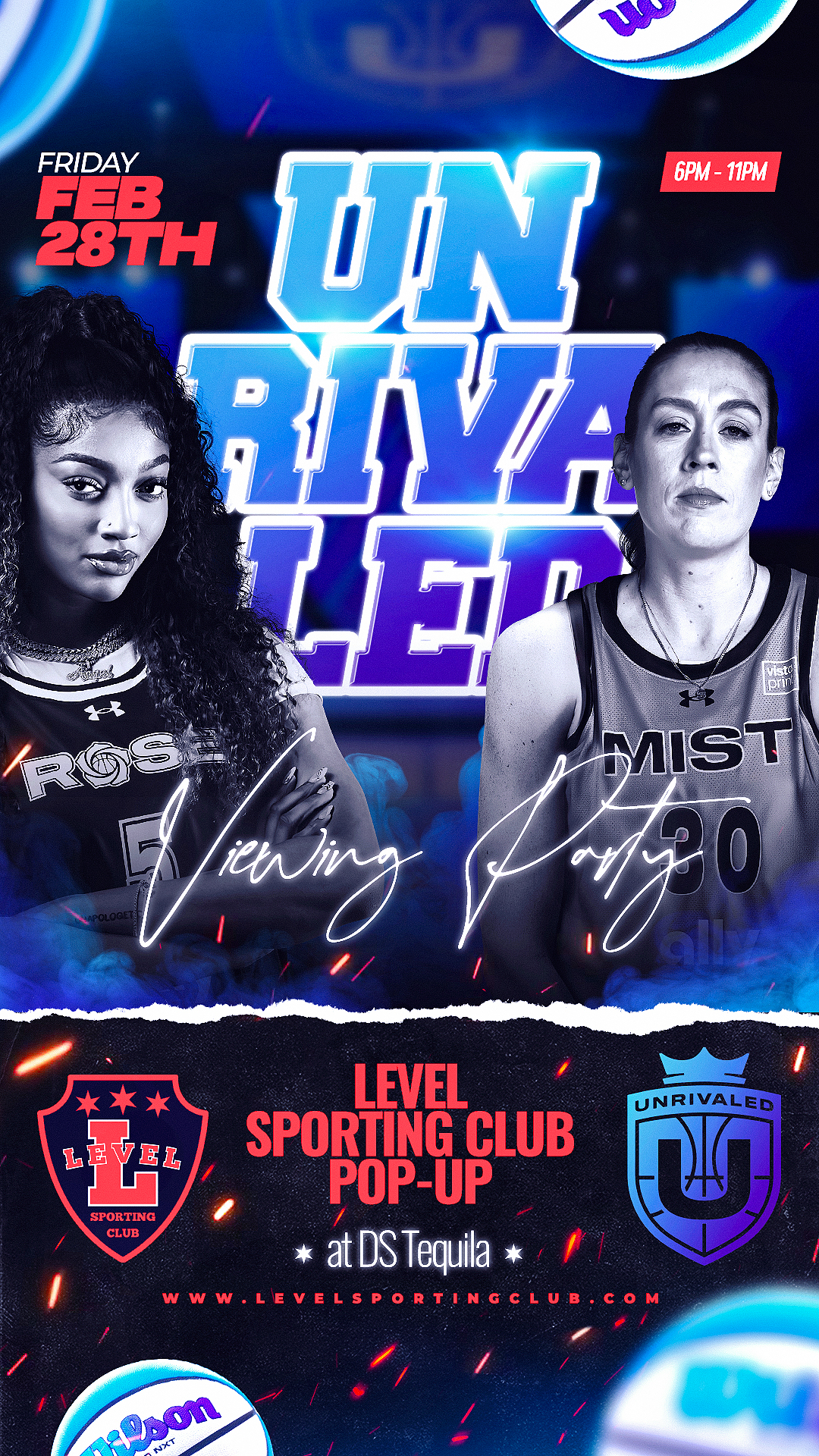 Unrivaled Viewing Party