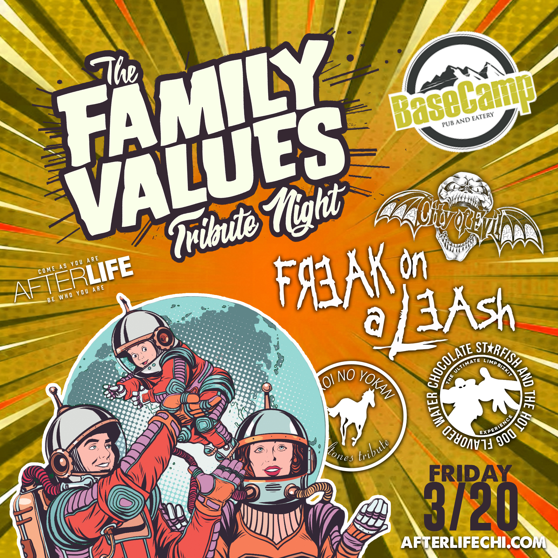 Family Values Tribute: Korn, Limp Bizkit, Avenged Sevenfold