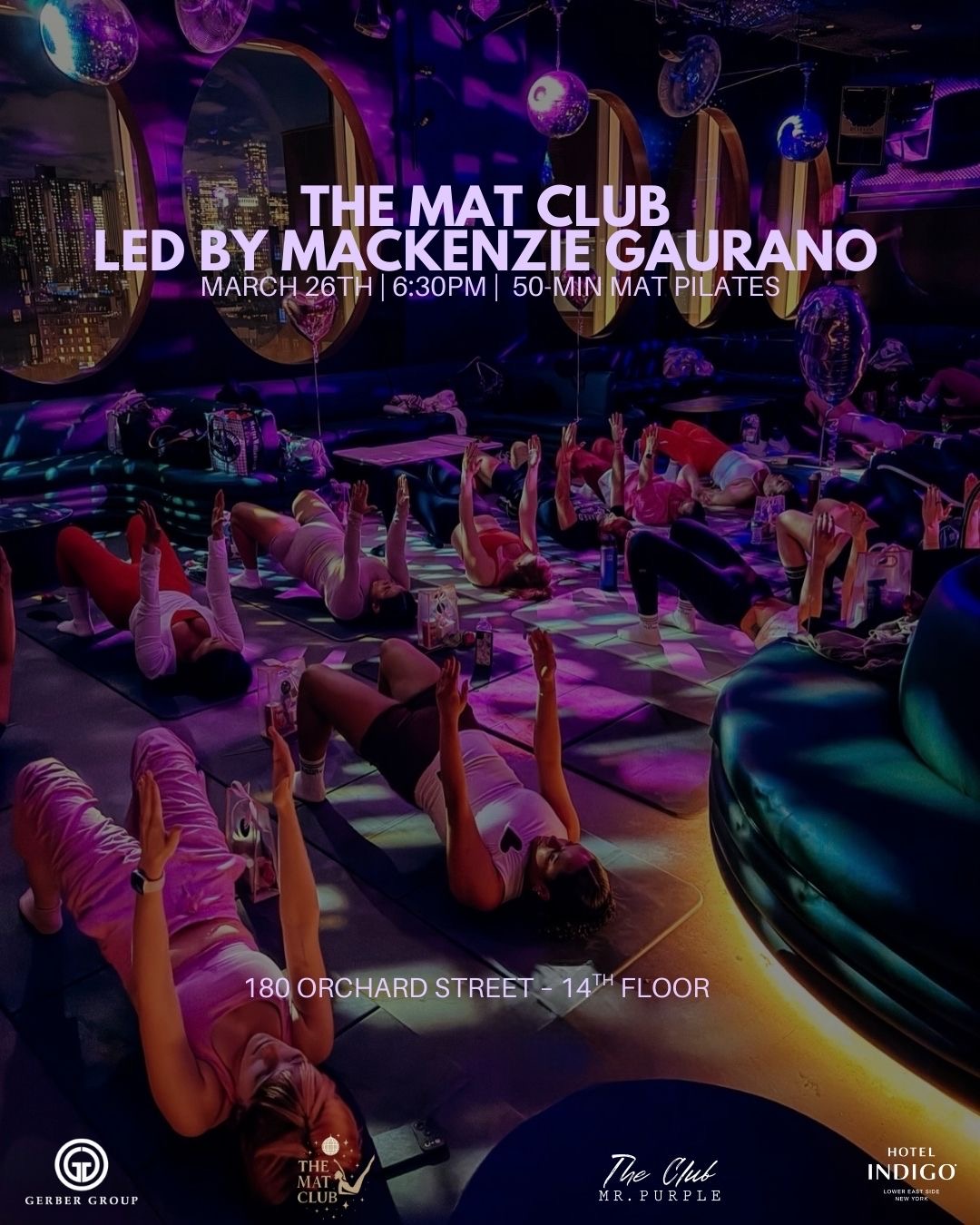 THE MAT CLUB X MR.PURPLE (Cancelled)