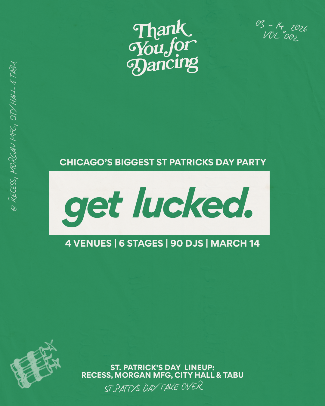 Get Lucked | Chicago's Biggest St. Patrick's Day Party