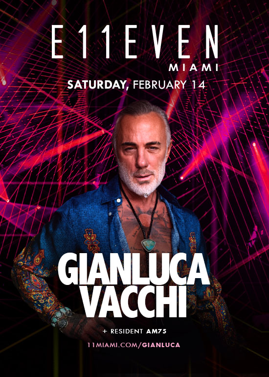 GIANLUCA VACCHI AT E11EVEN