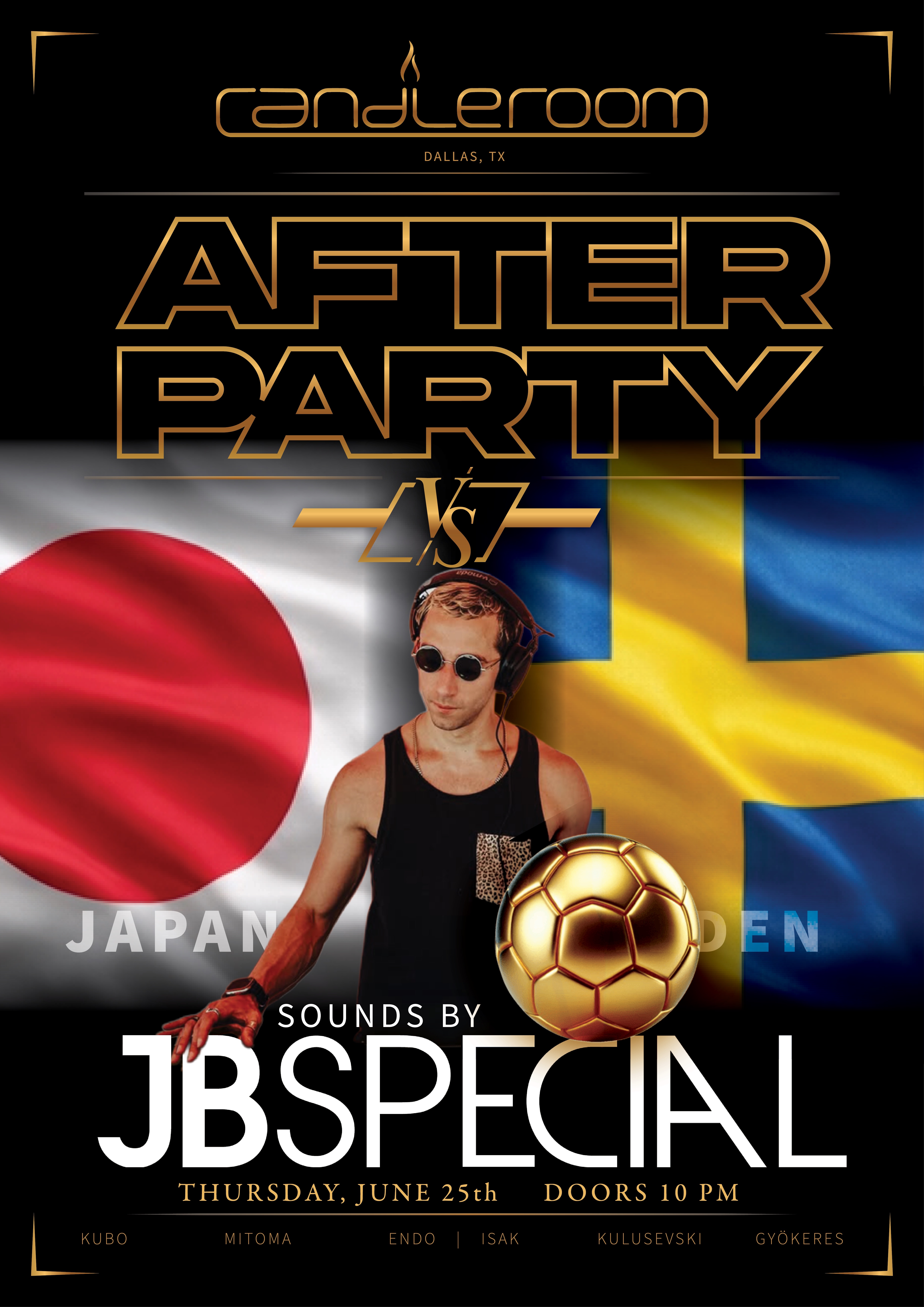 ⚽️🏆Japan Vs Sweden After Party
