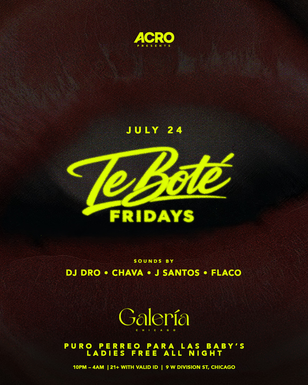 Te Bote Fridays