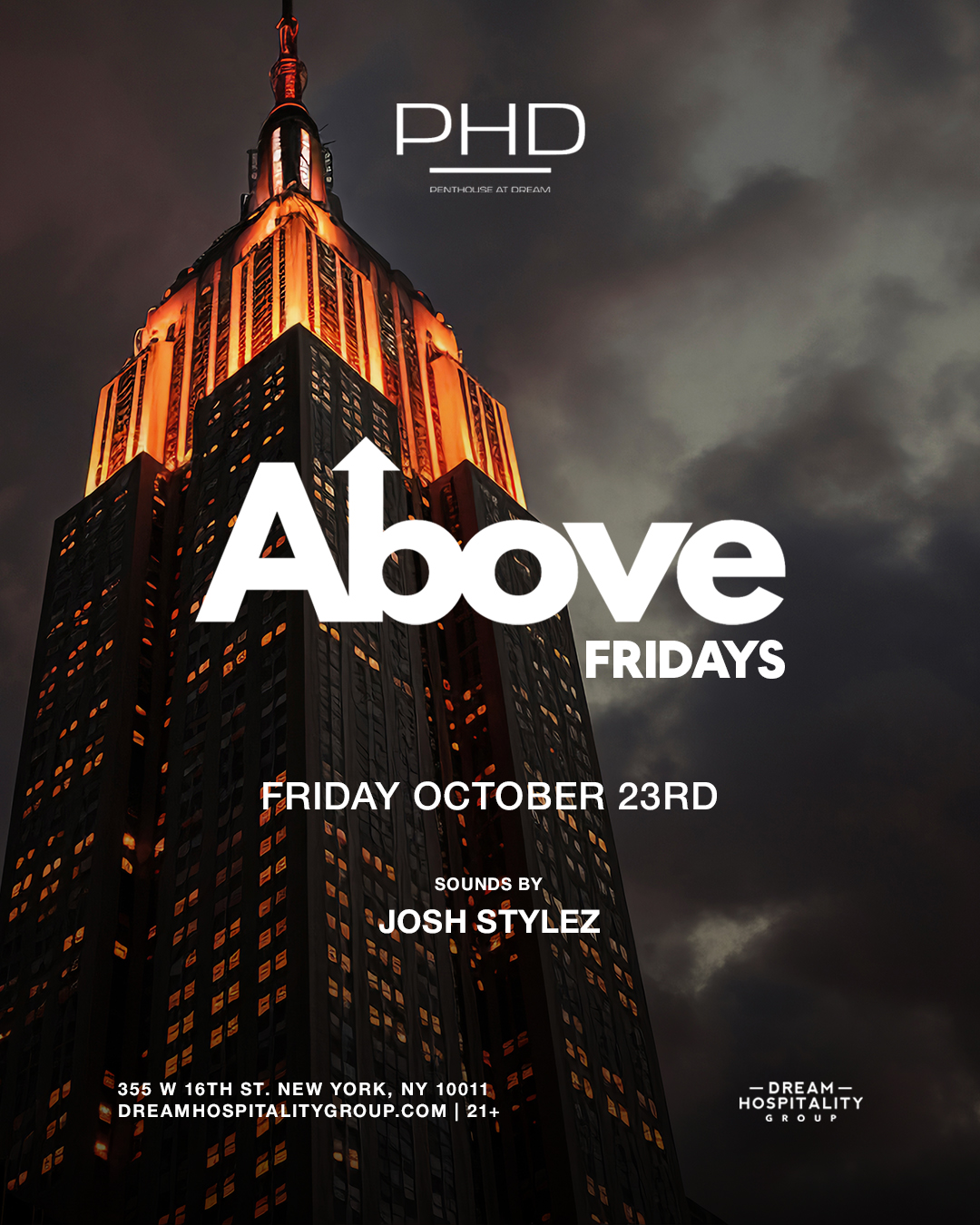 Above Fridays @ PHD Rooftop