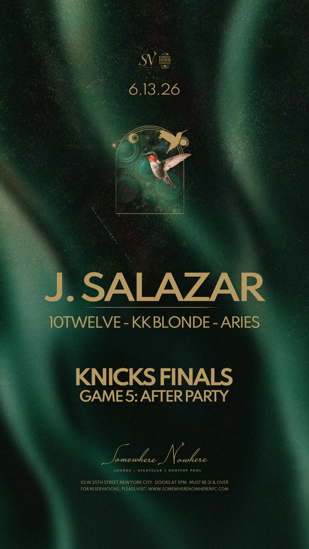 J. Salazar  | Knicks Finals: Game 5 After Party