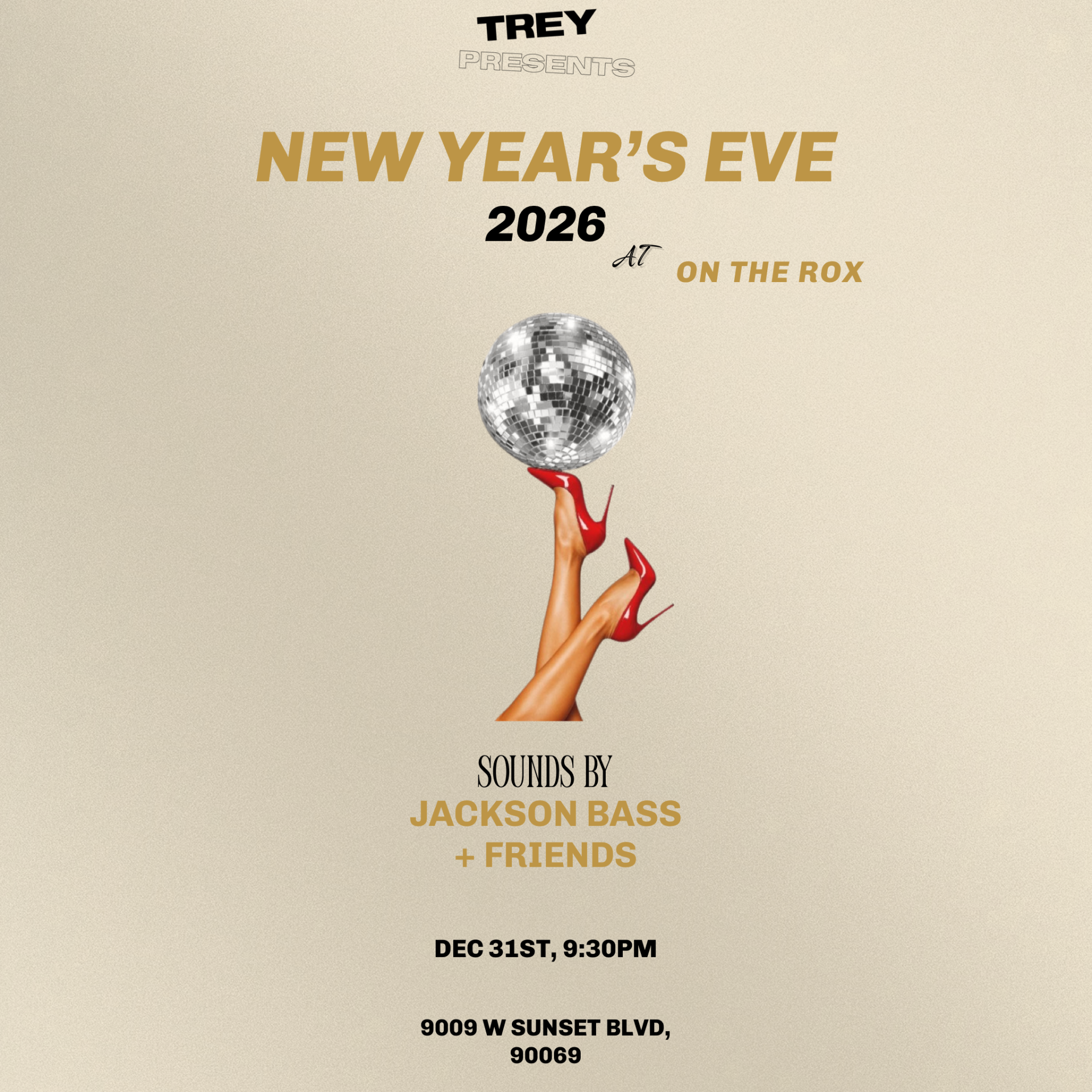 Trey Presents: NYE 2026 @ On The Rox