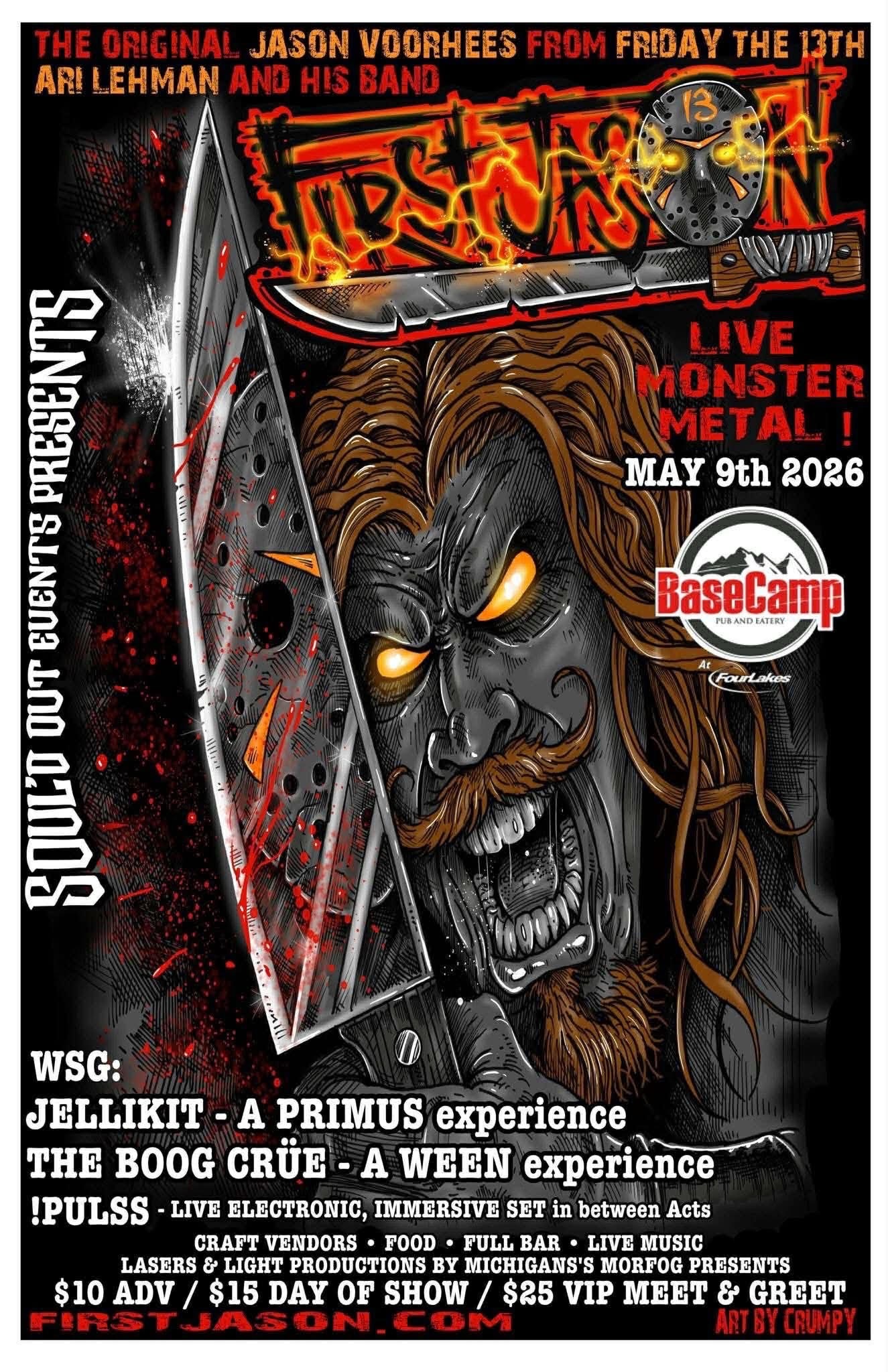 First Jason- Friday the 13th Band