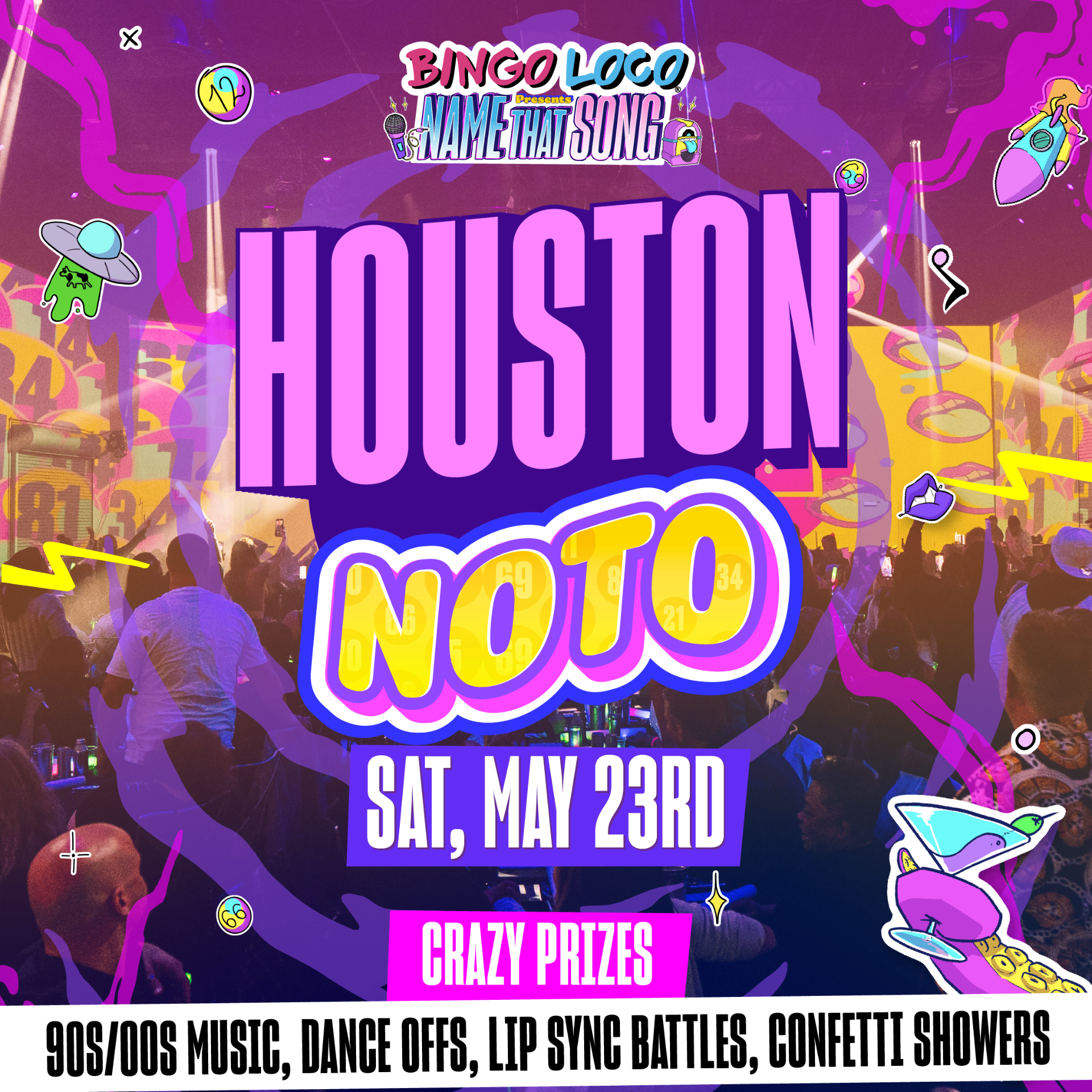 Bingo Loco: Name That Song