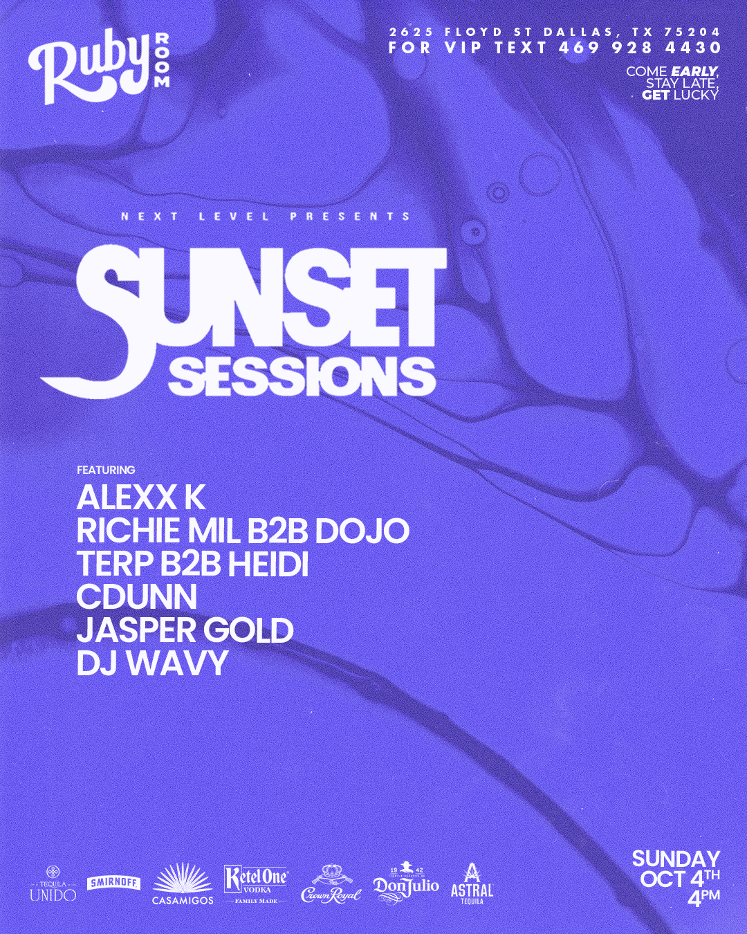 SUNSET SESSIONS - 10.4