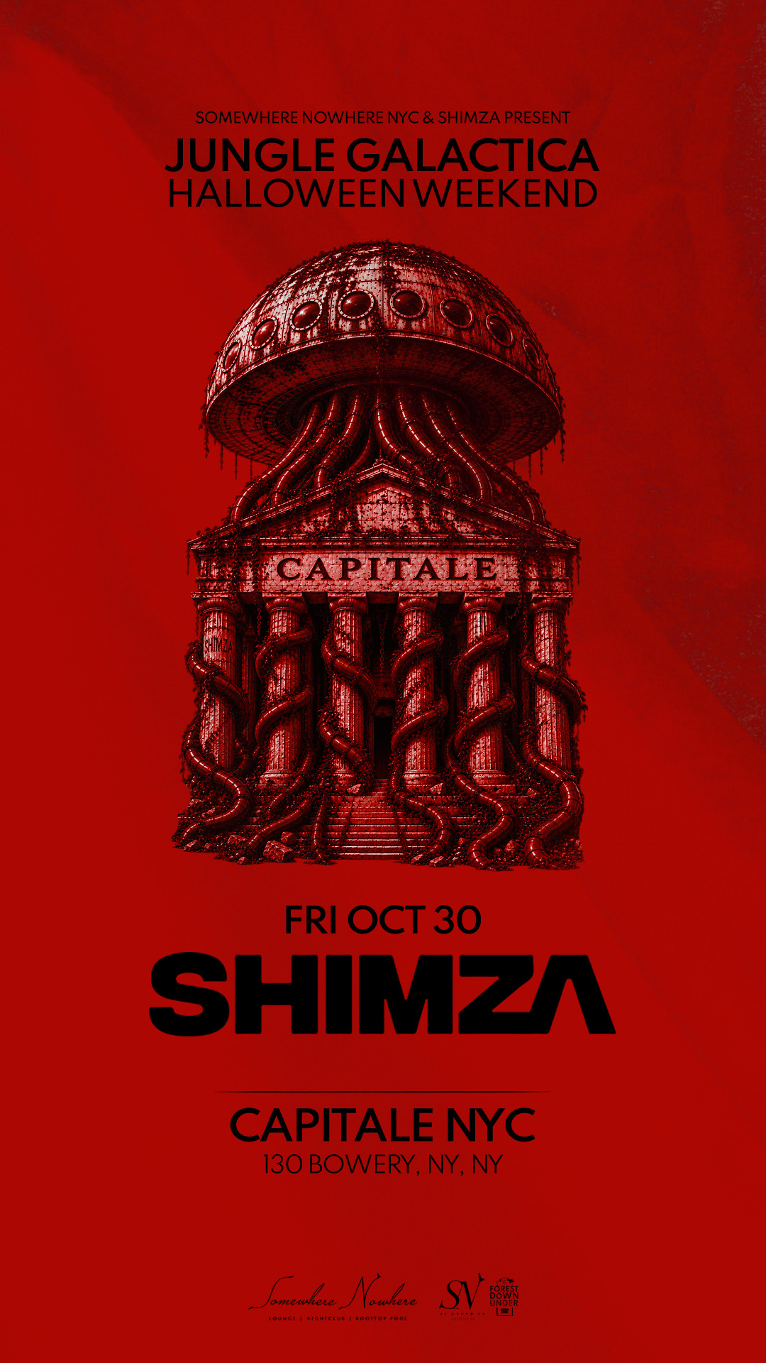 Shimza @ Capitale NY ~ Jungle Galactica Halloween