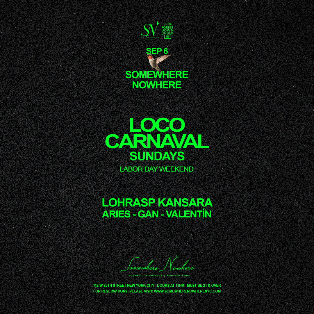 Loco Carnaval: Lohrasp Kansara, Aries, Gan and Valentín | Labor Day Weekend