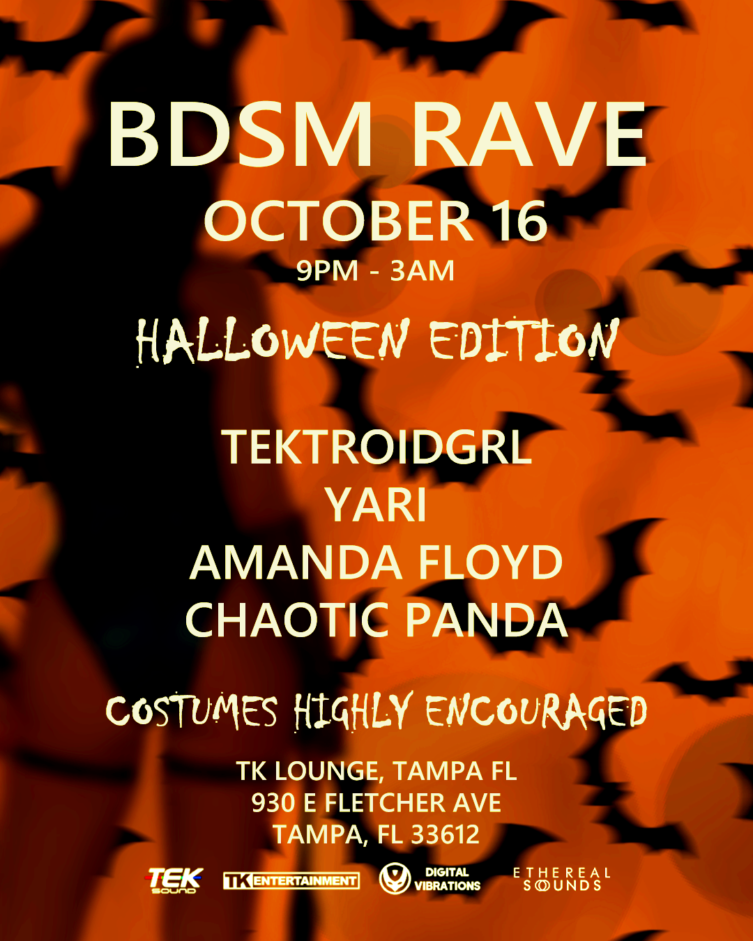 BDSM RAVE VOL 4: Halloween Edition - Tampa, FL
