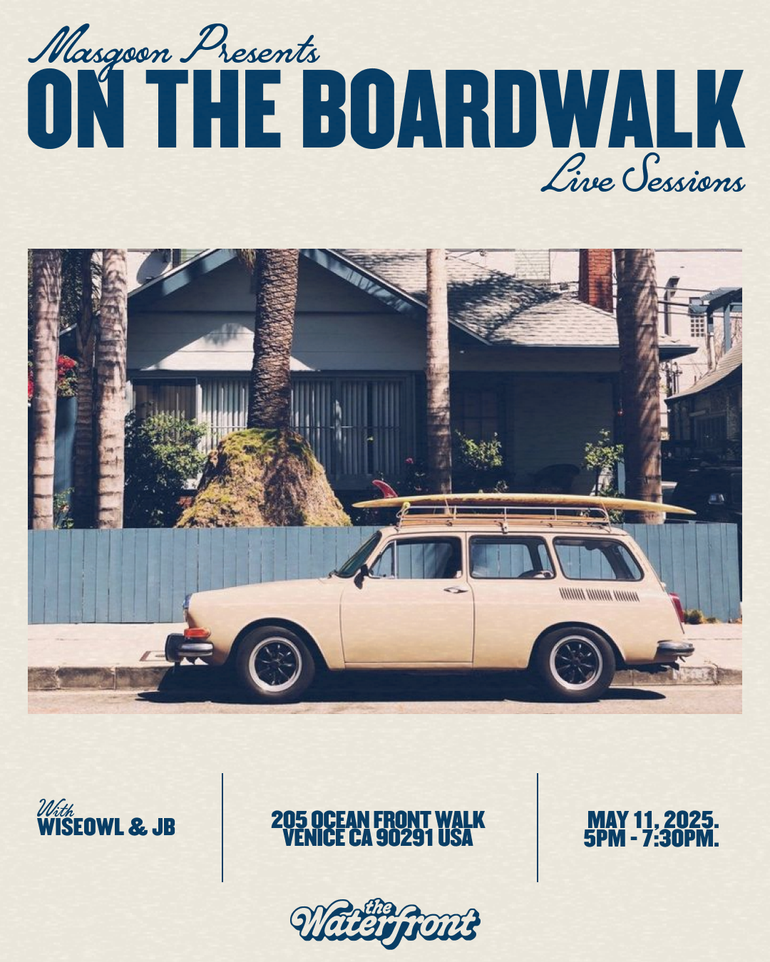 Masgoon Presents: On the Boardwalk Live Sessions with Wiseowl & JB.