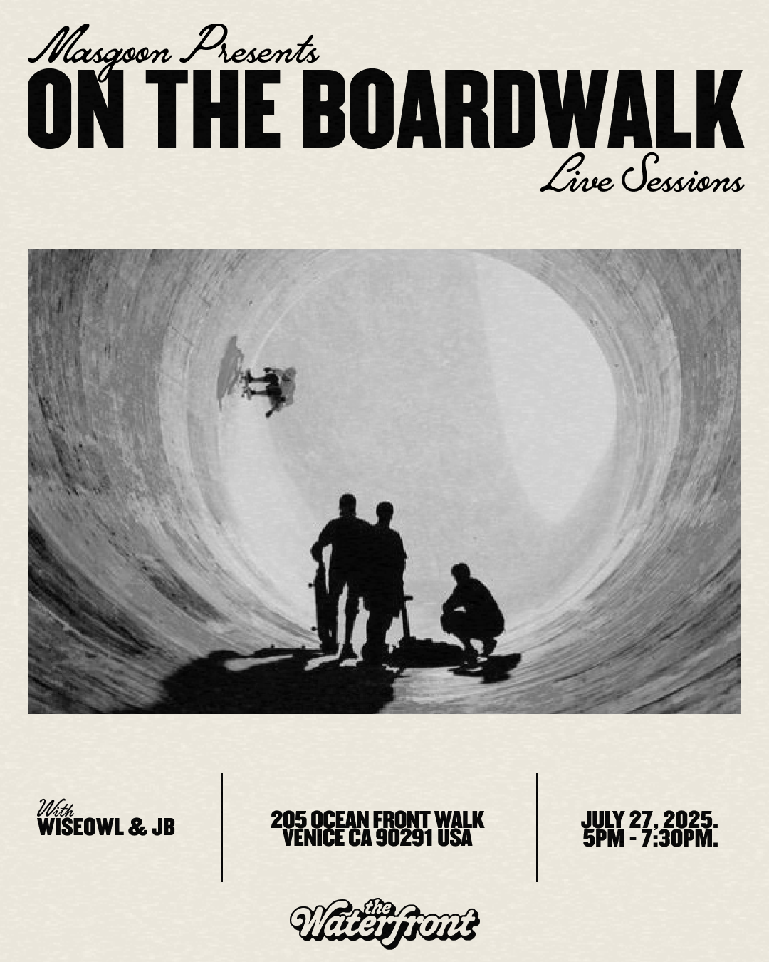 On the Boardwalk with Wiseowl & JB