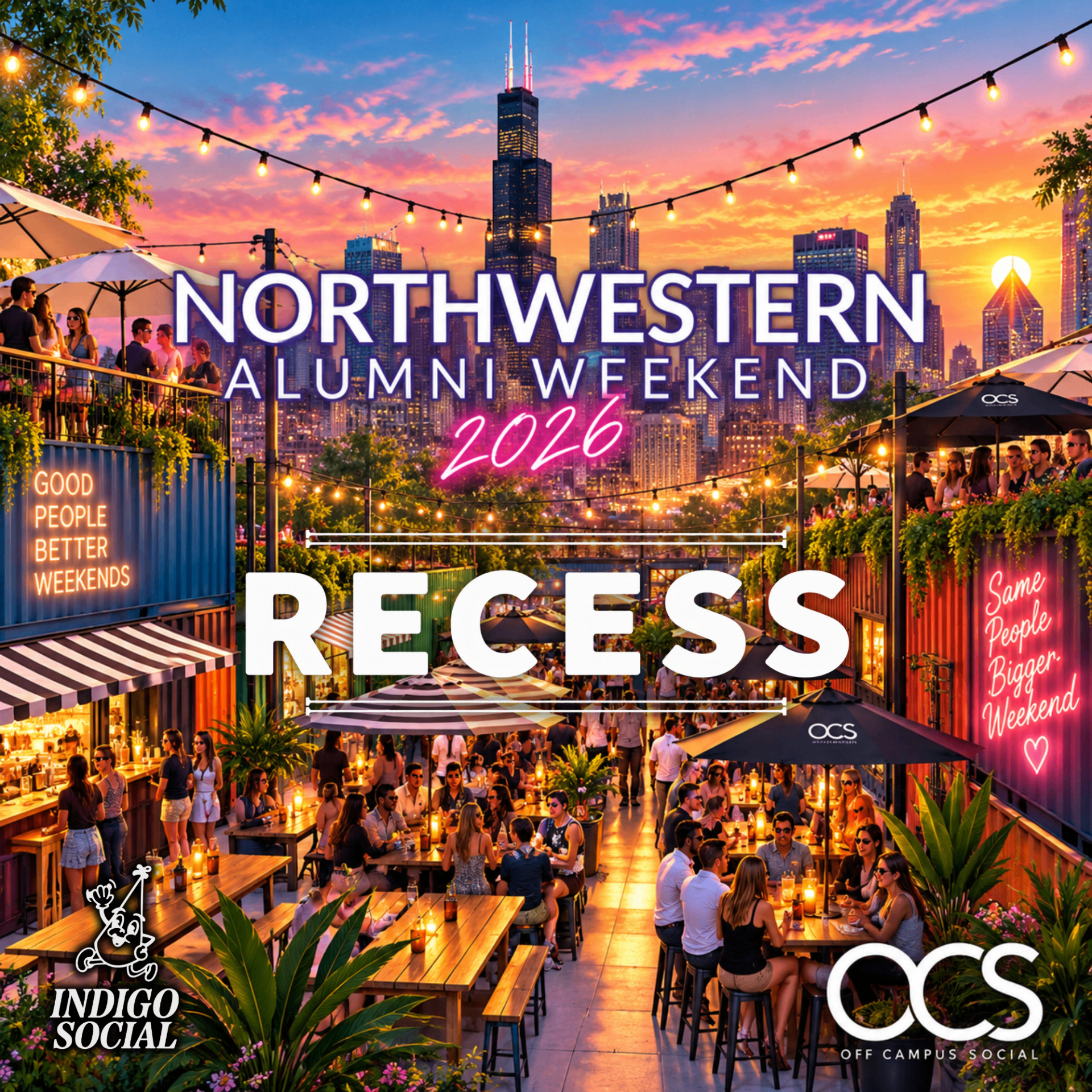 Alumni Weekend Kickoff @ RECESS