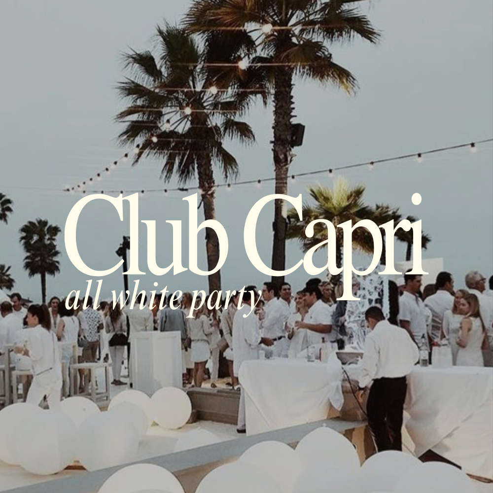 Club Capri | All White Party Edition At Castaway's Beach Club