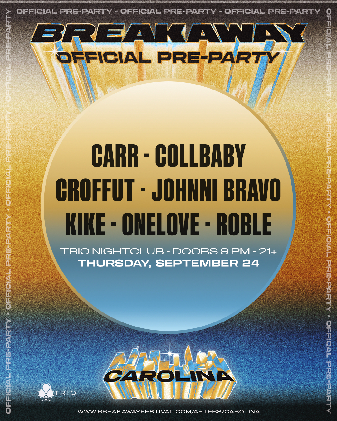 Breakaway Pre-Party