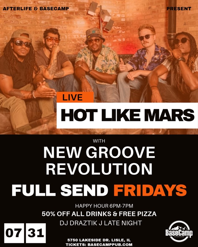 Hot Like Mars + New Groove Revolution Live!
